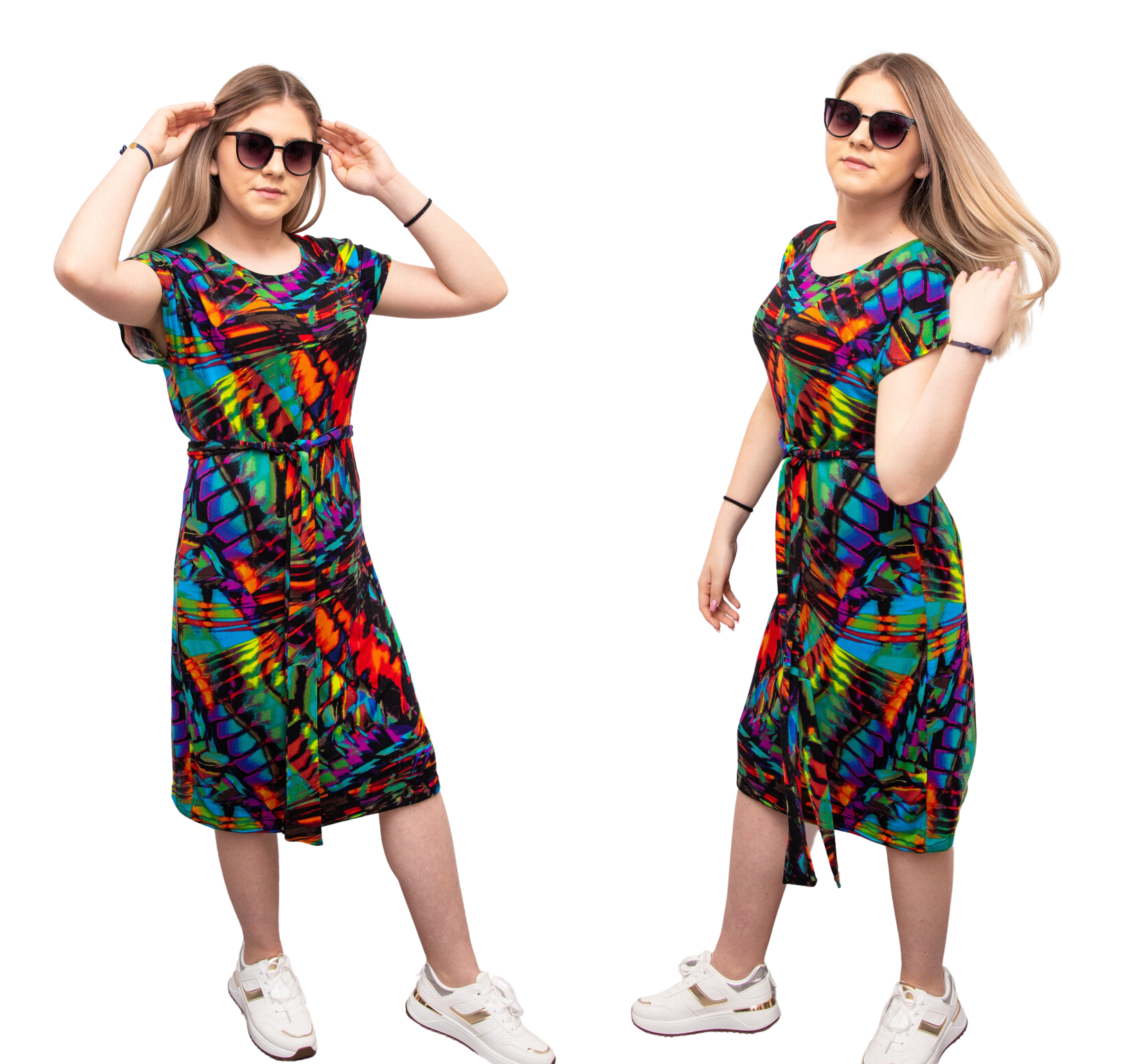 Przepiękna modna niepowtarzalna sukienka damska wzory