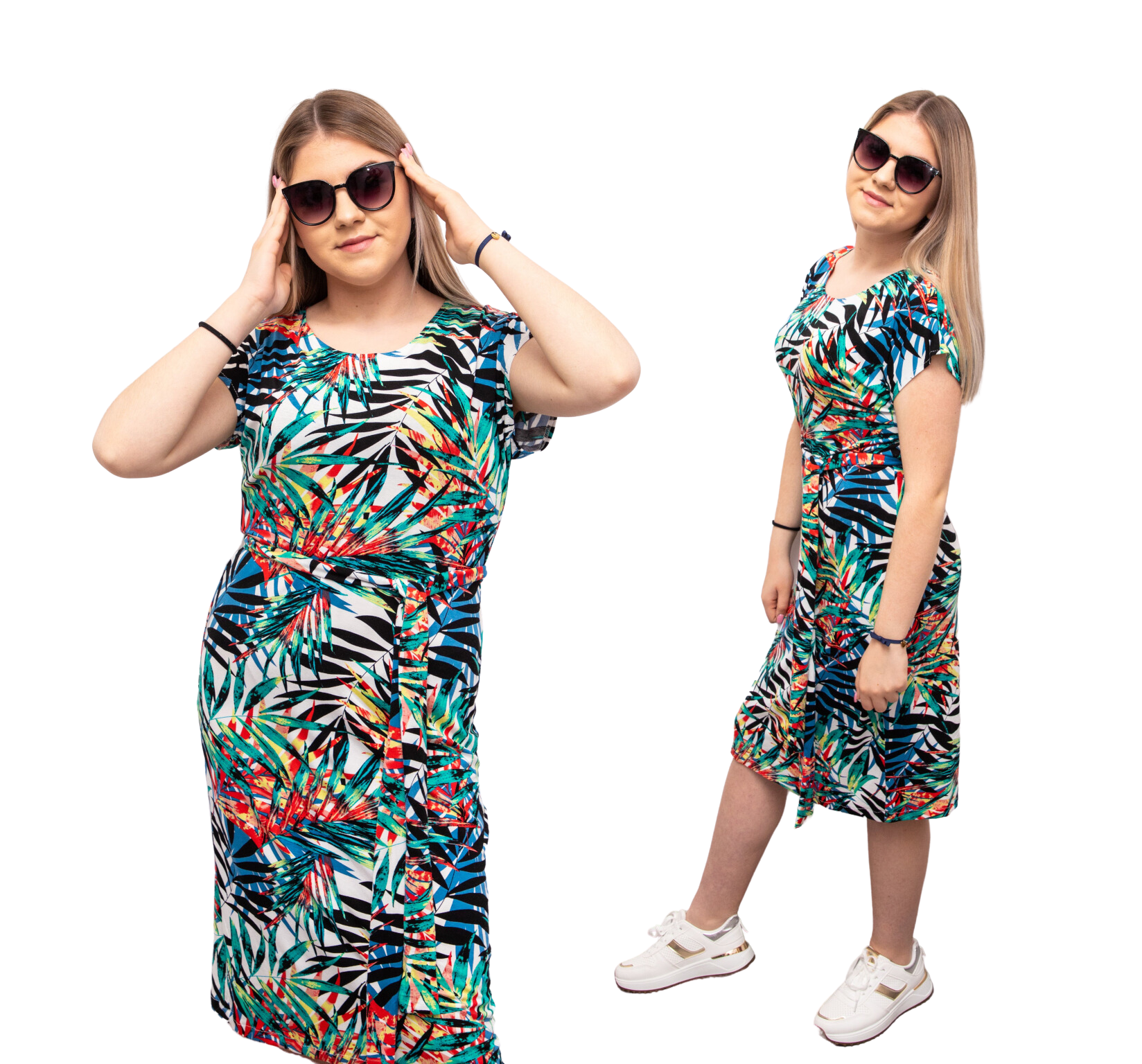 Przepiękna modna niepowtarzalna sukienka damska wzory