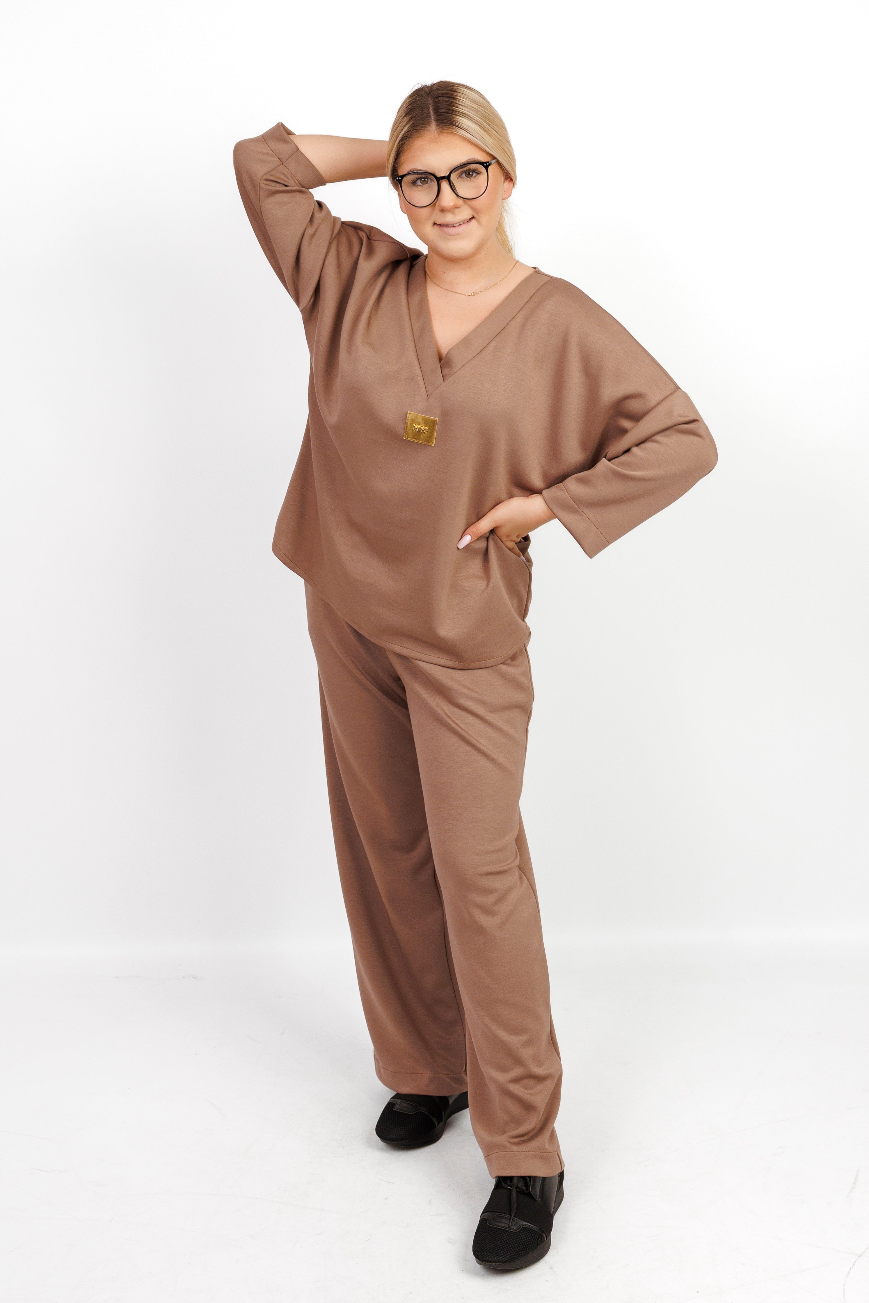 Stylowy damski dres 100% Masełko Fango