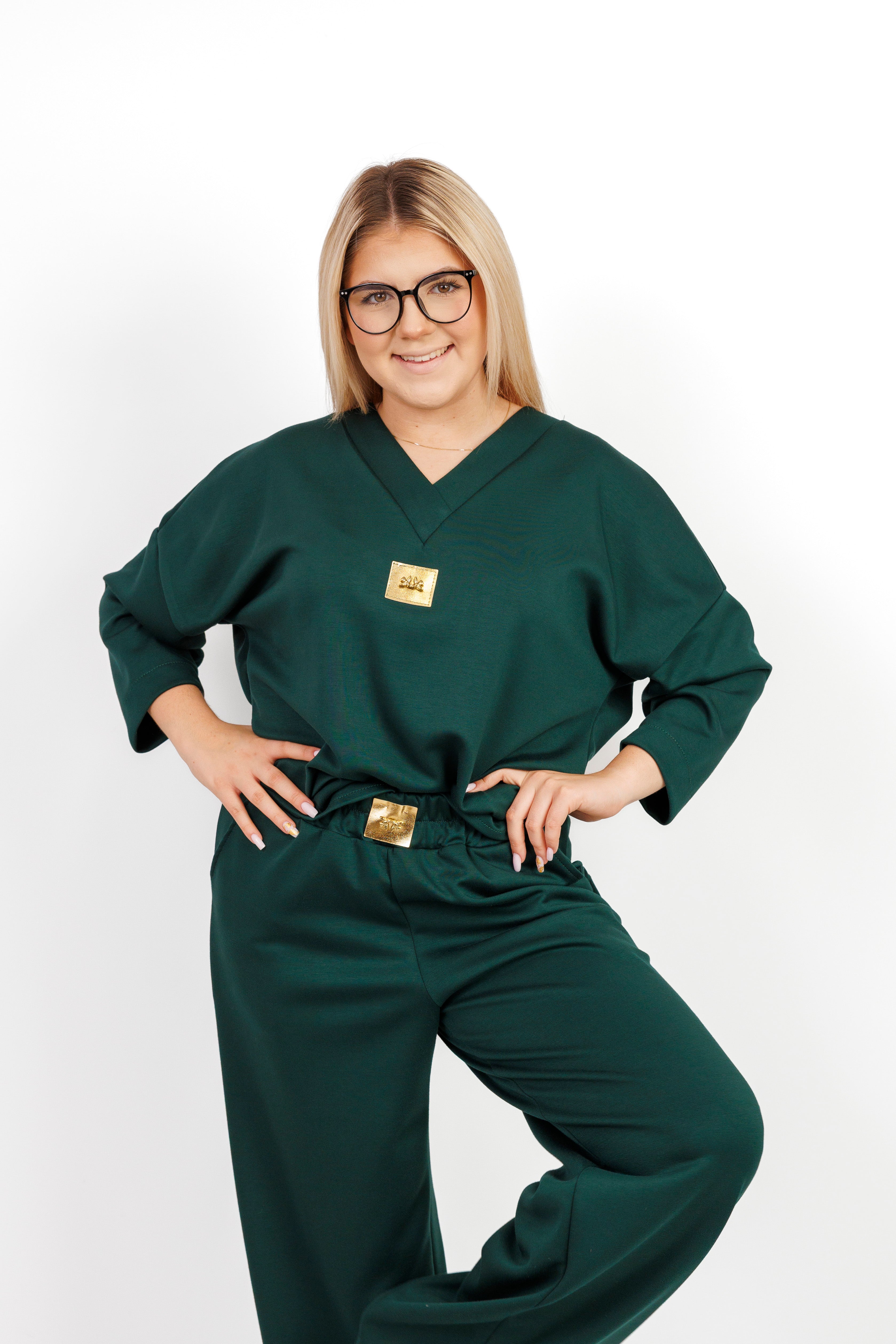 Stylowy damski dres 100% Masełko Butelka