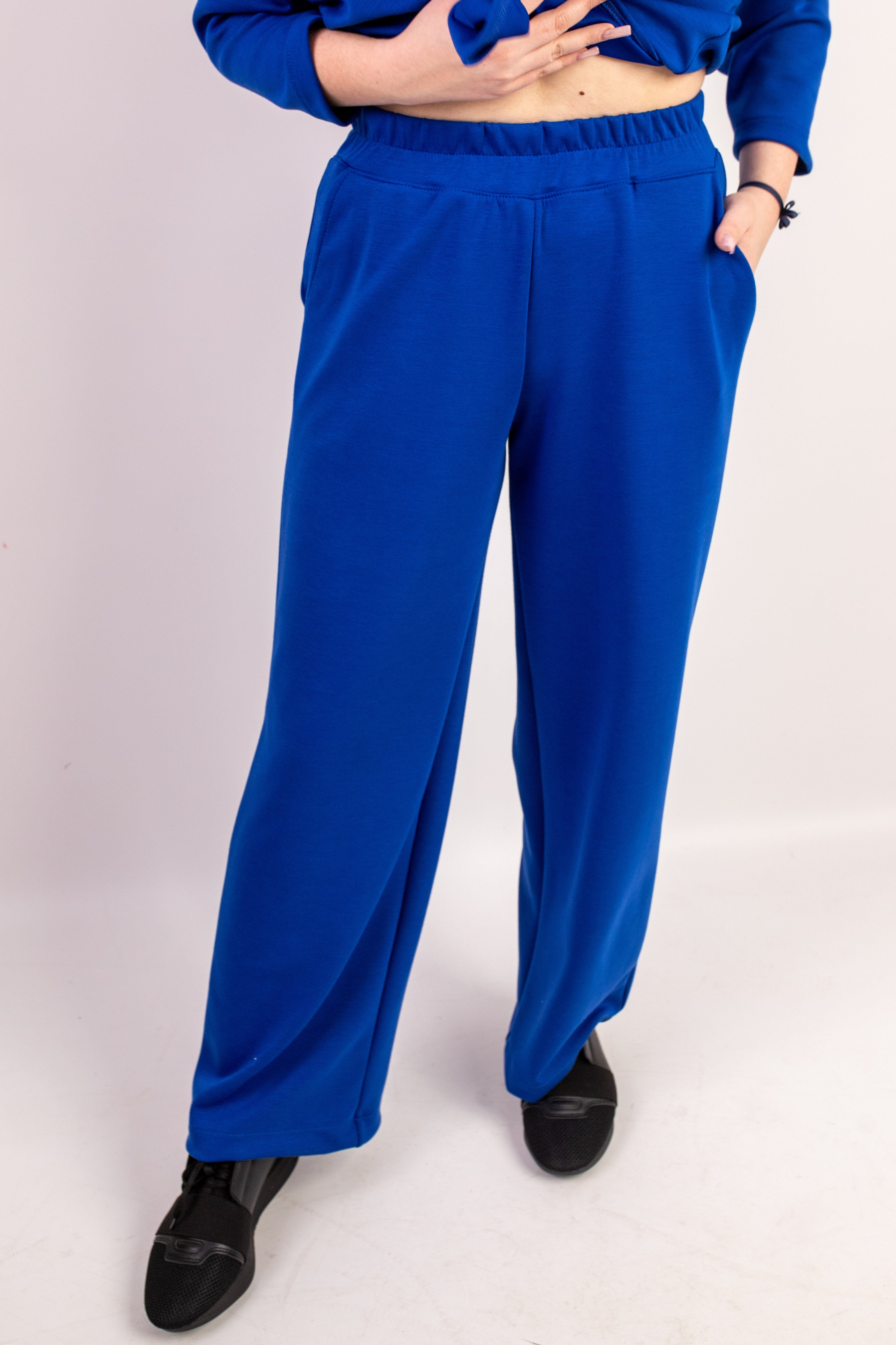 Eleganckie spodnie kobiece masełko Chaber