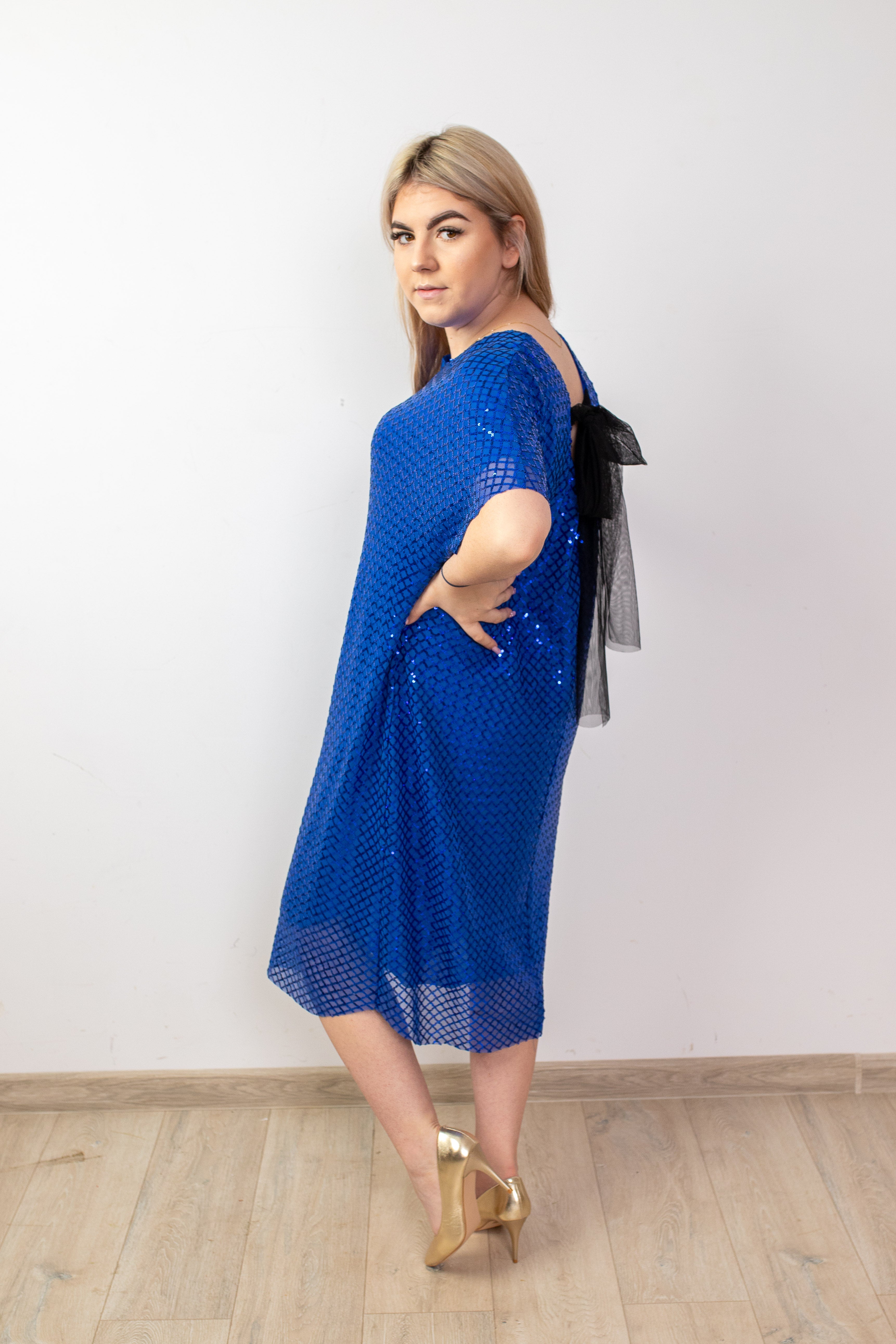 Wymarzona cekinowa sukienka damska Chaber