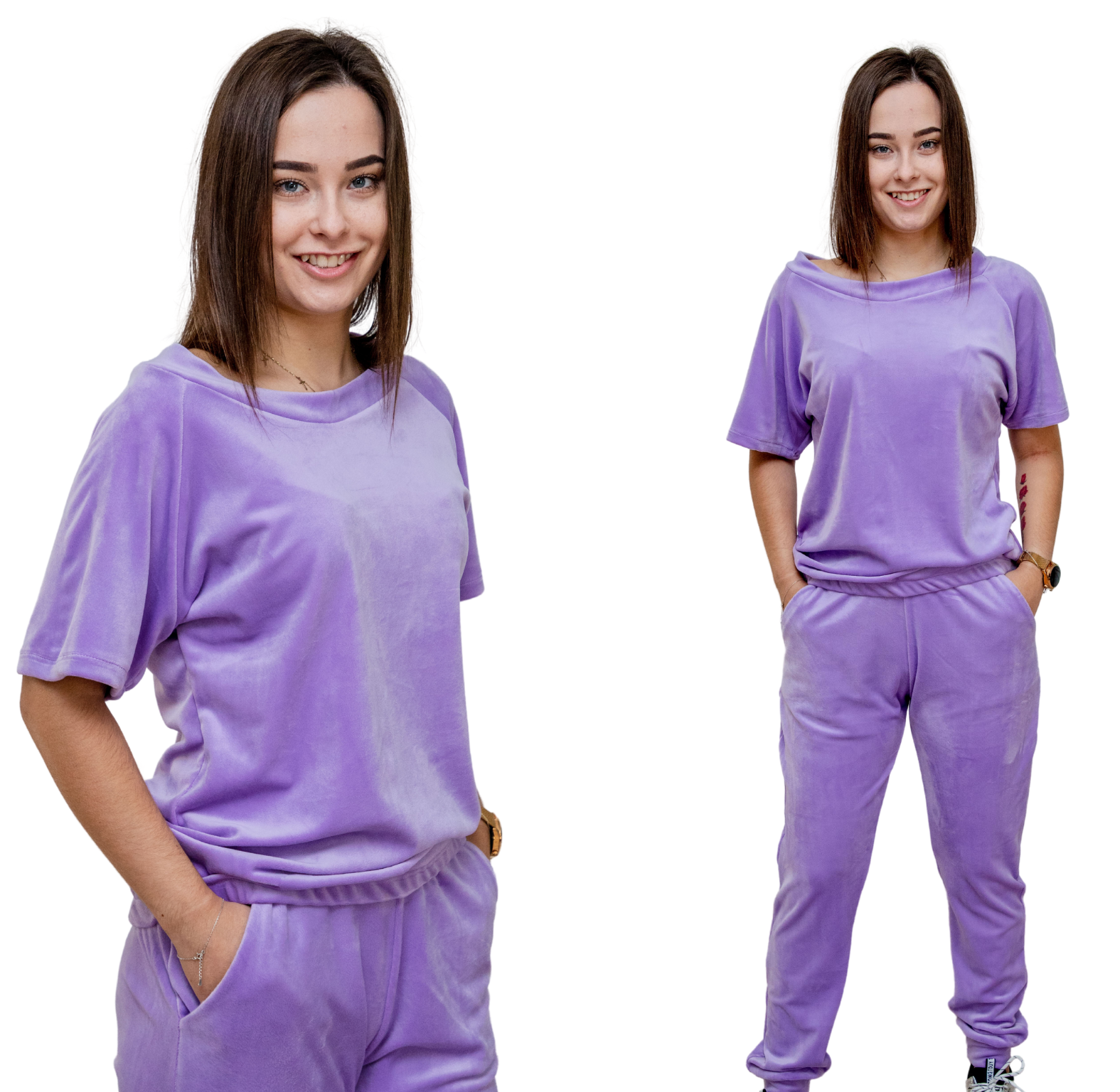 Wygodny elegancki dres damski