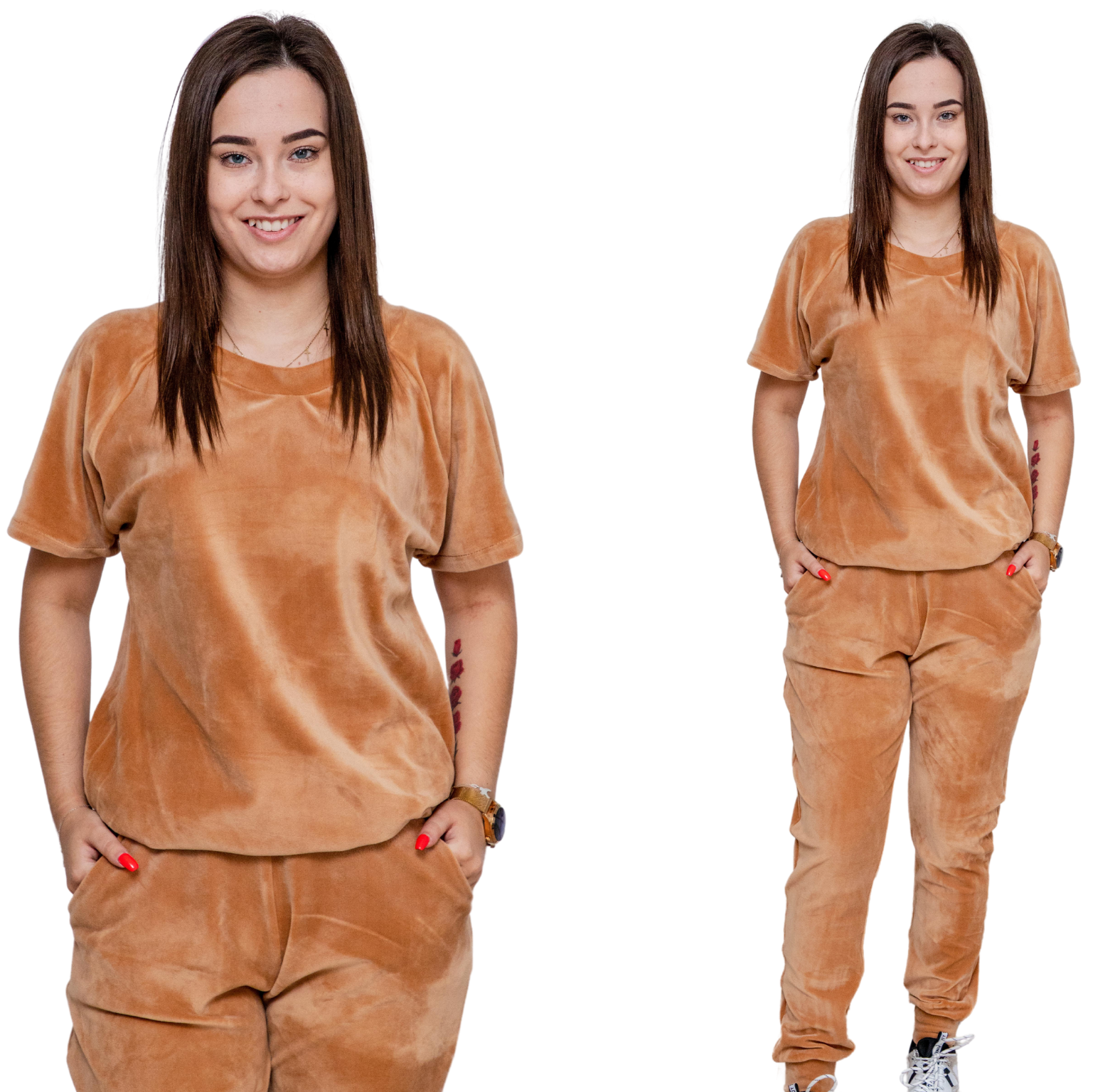 Wygodny elegancki dres damski