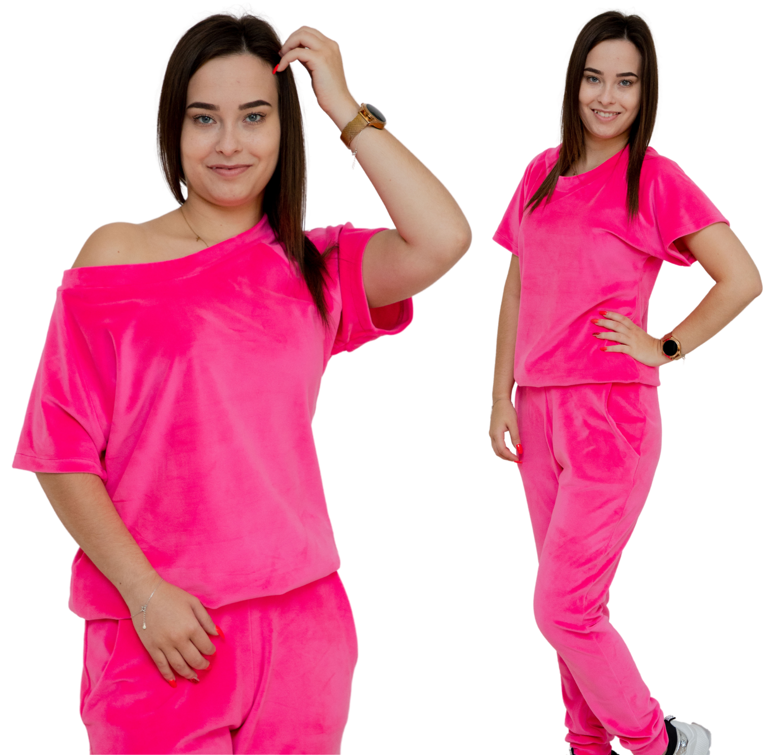 Wygodny elegancki dres damski