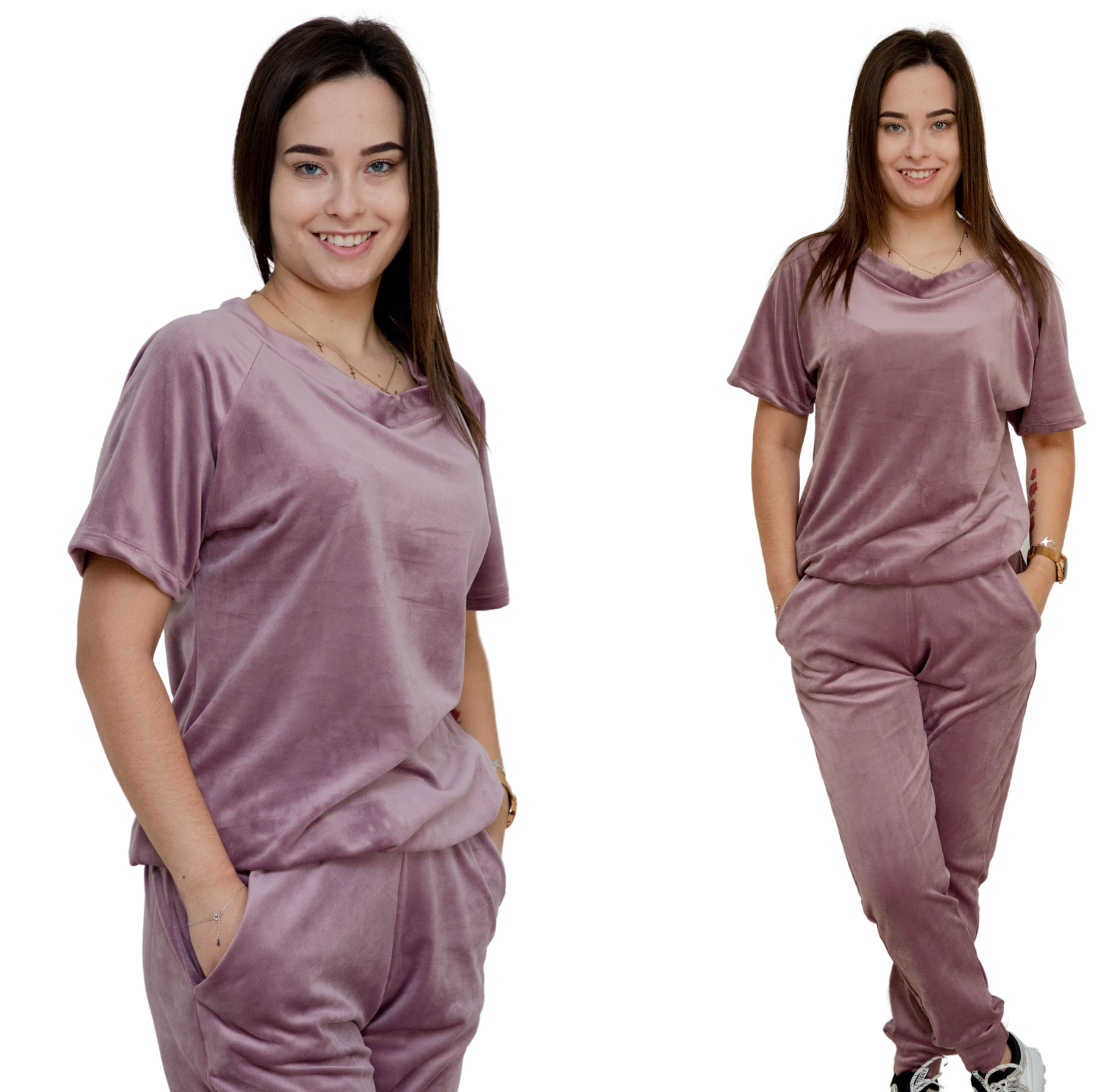 Wygodny elegancki dres damski