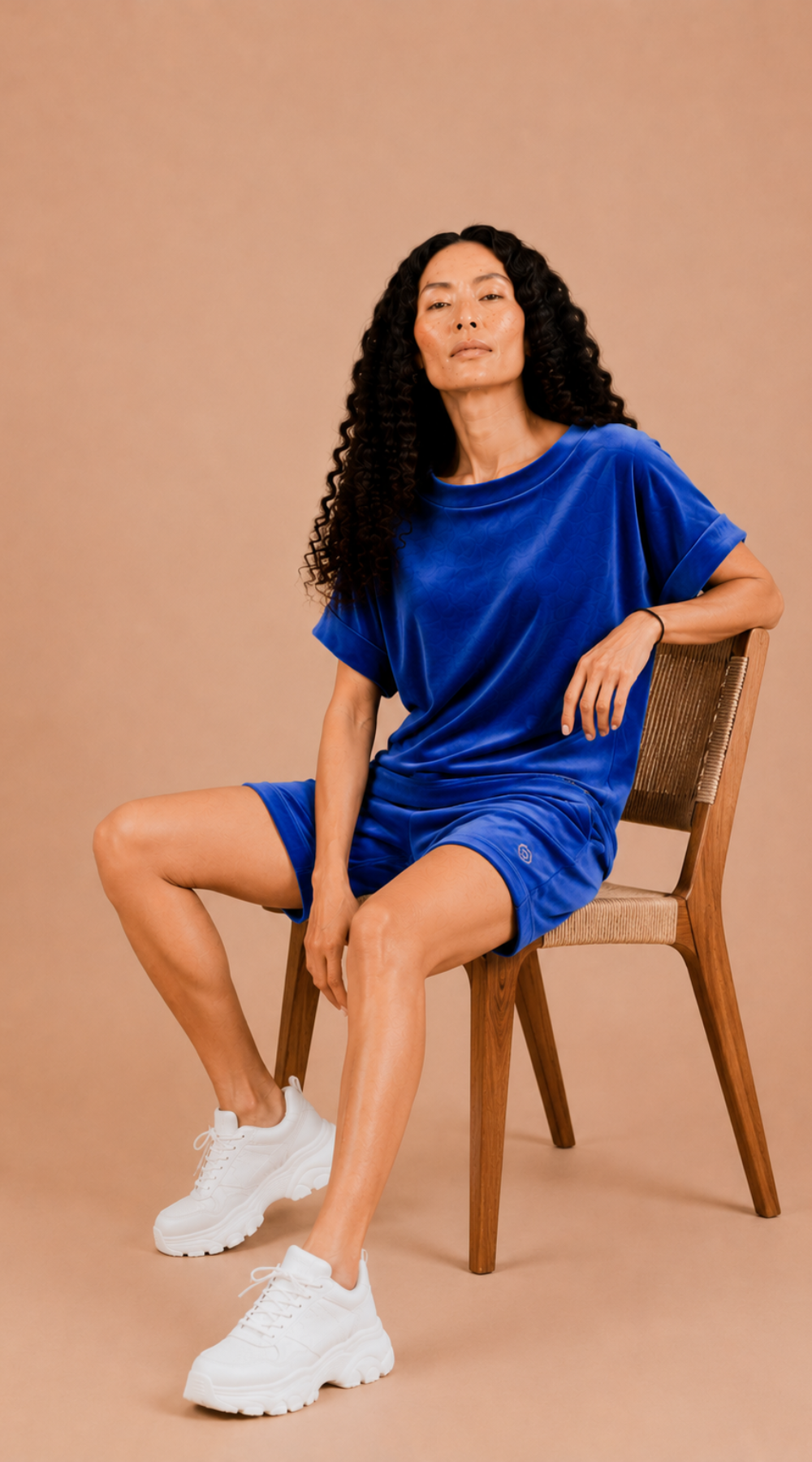 Wygodny luźny letni dres Chaber