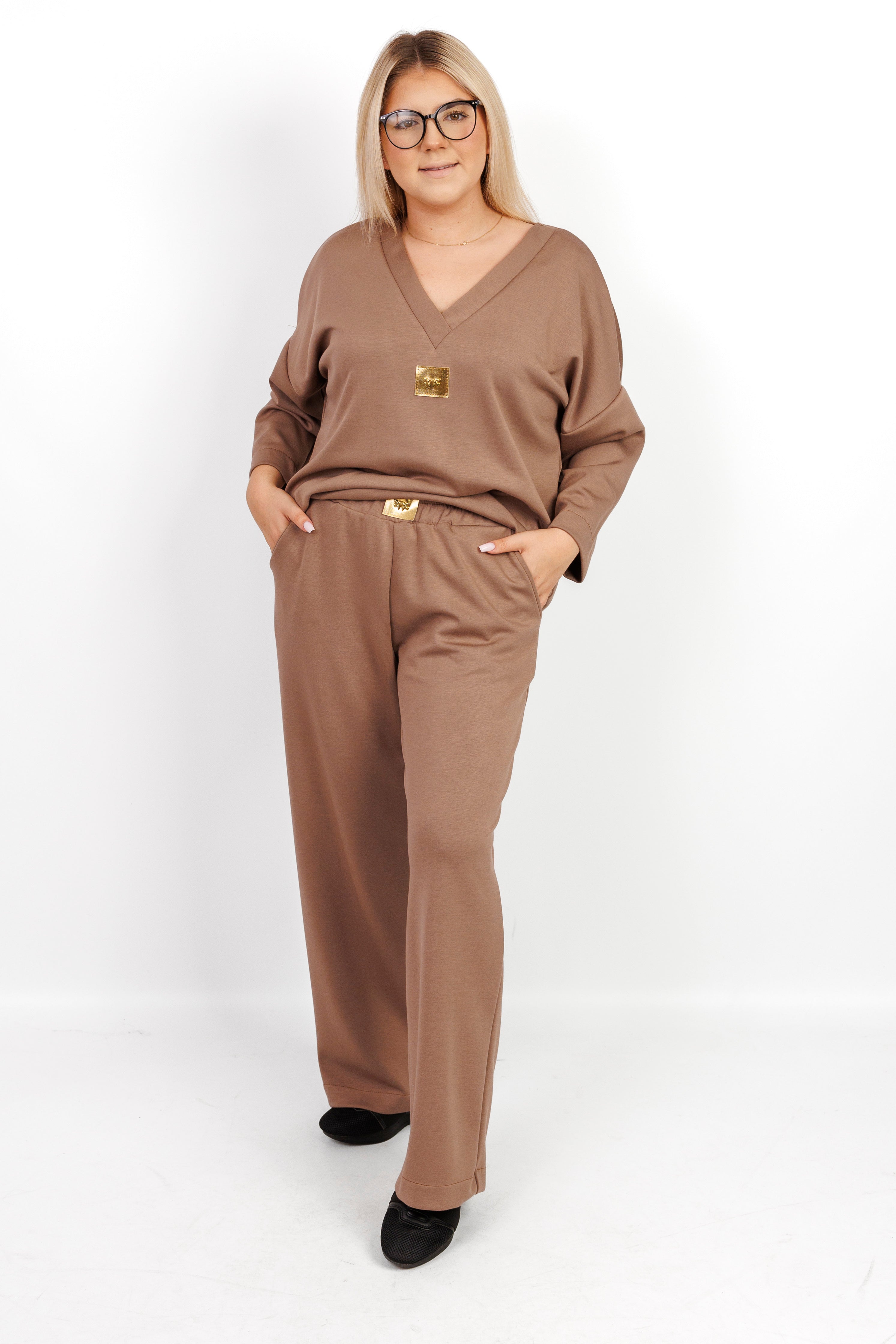 Stylowy damski dres 100% Masełko Fango