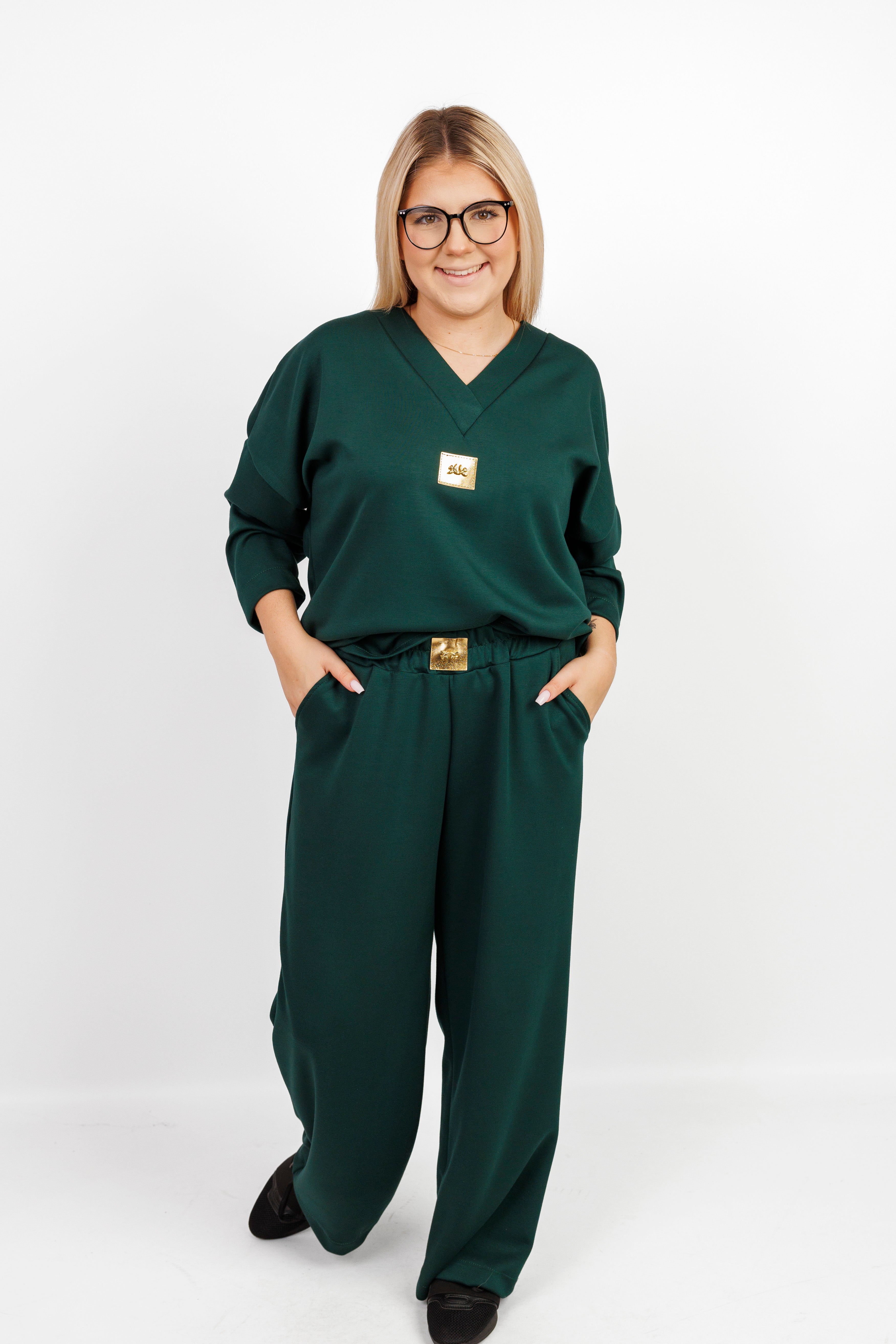 Stylowy damski dres 100% Masełko Butelka