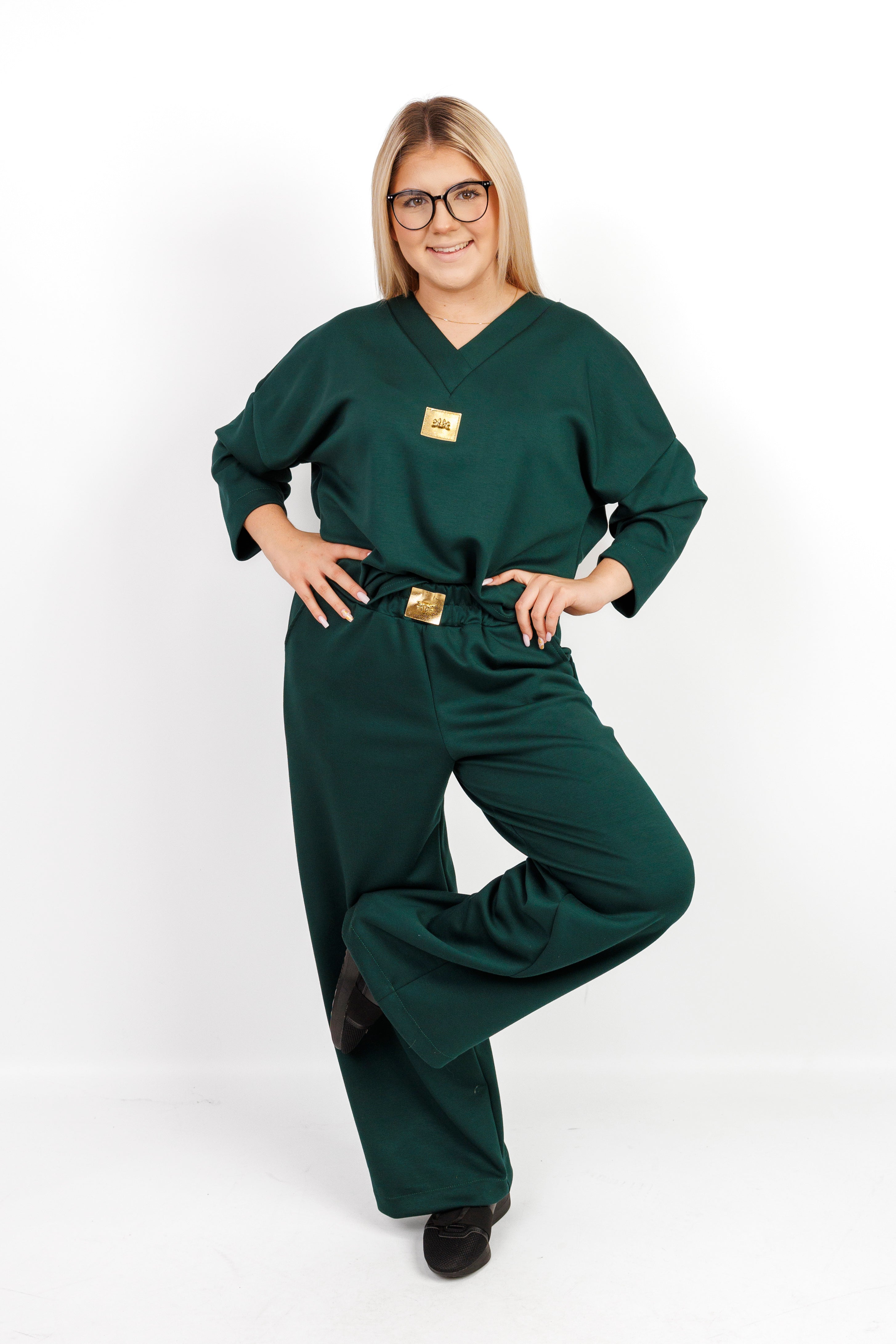 Stylowy damski dres 100% Masełko Butelka