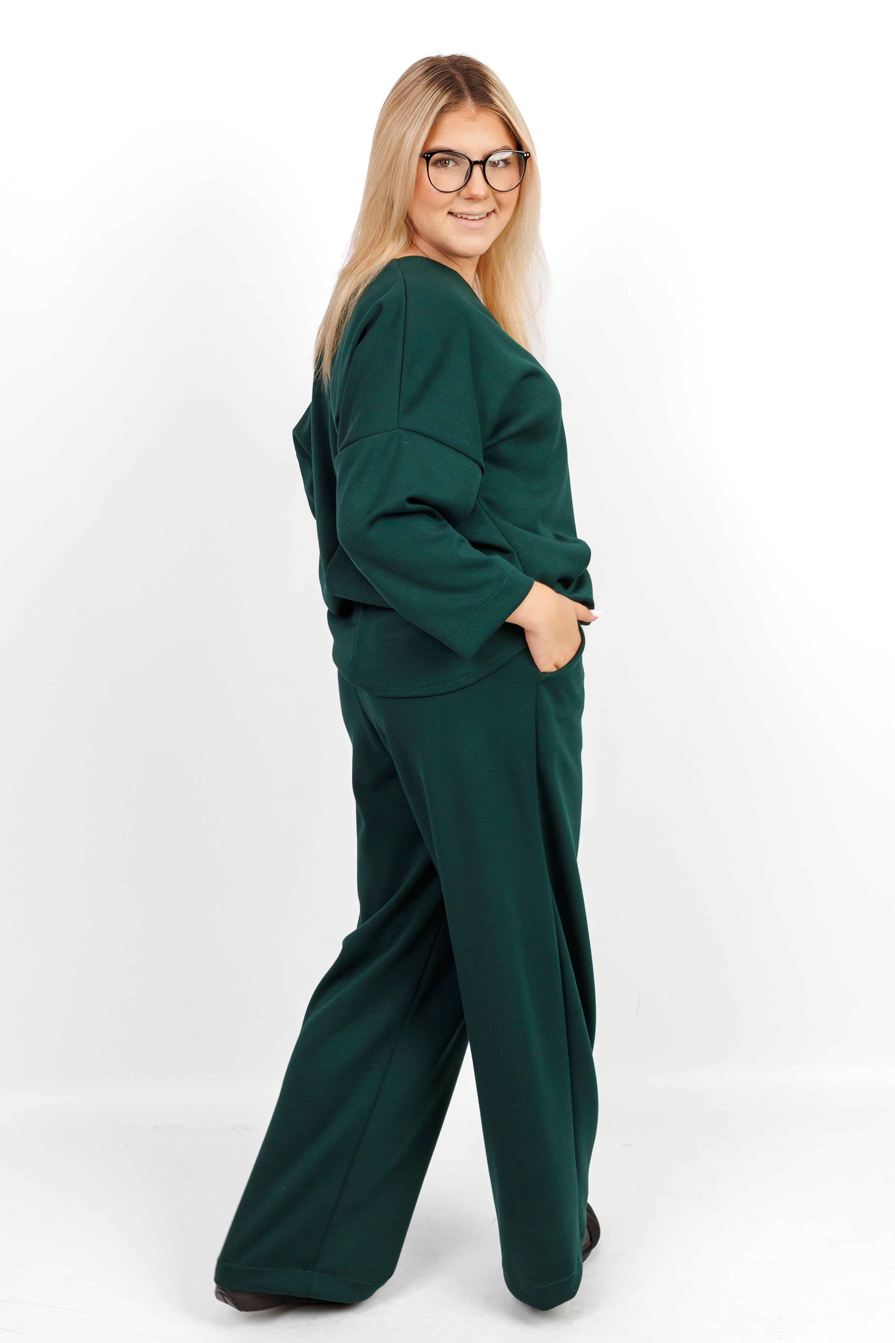 Stylowy damski dres 100% Masełko Butelka