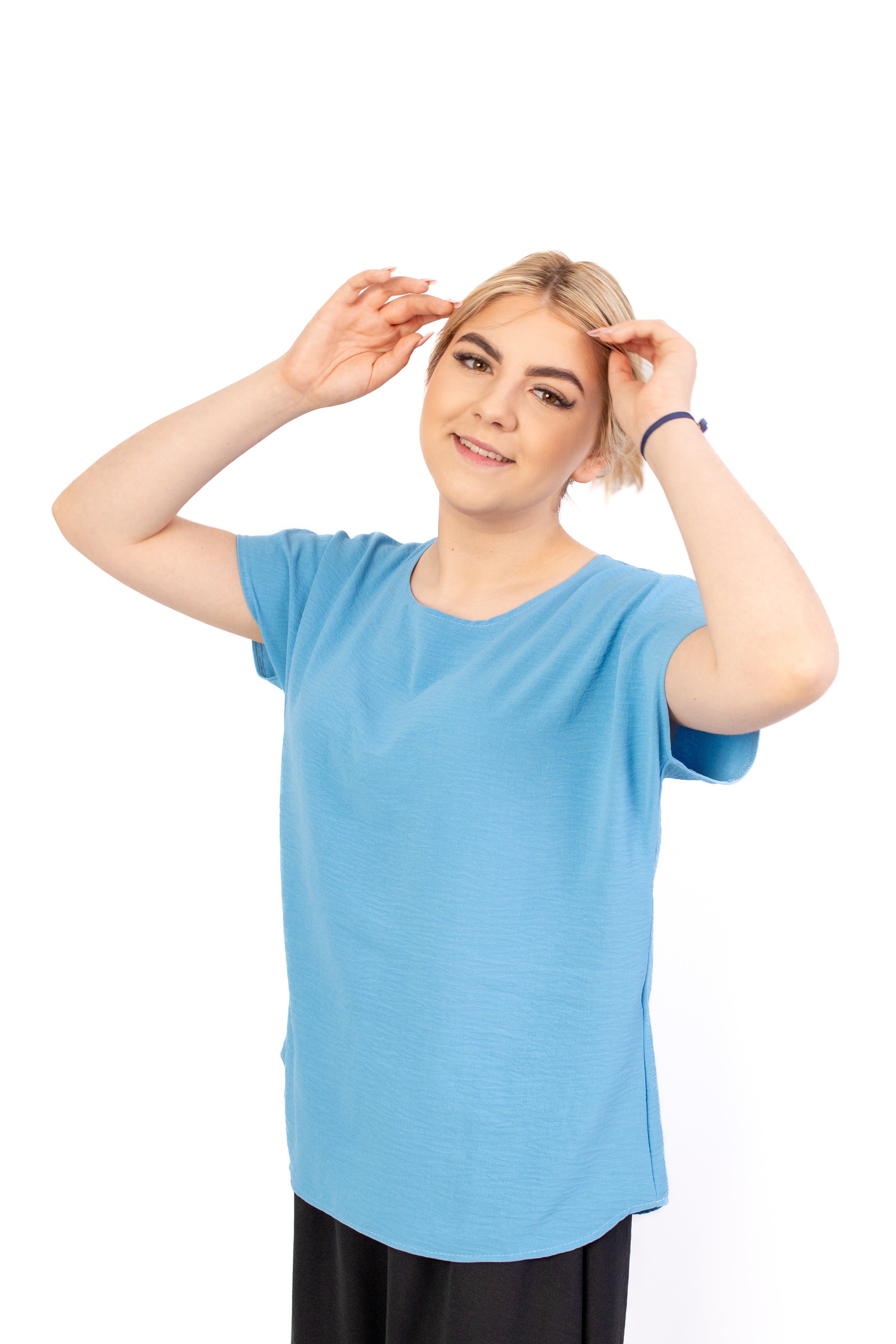 Letnia zmysłowa sportowa Bluzka Jeans